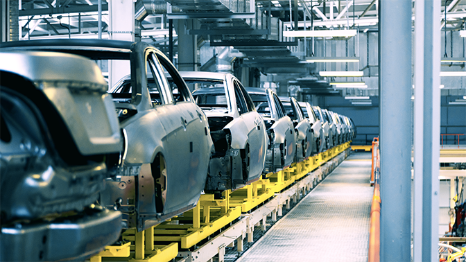 TrakSYS software for automotive manufacturing operations management.