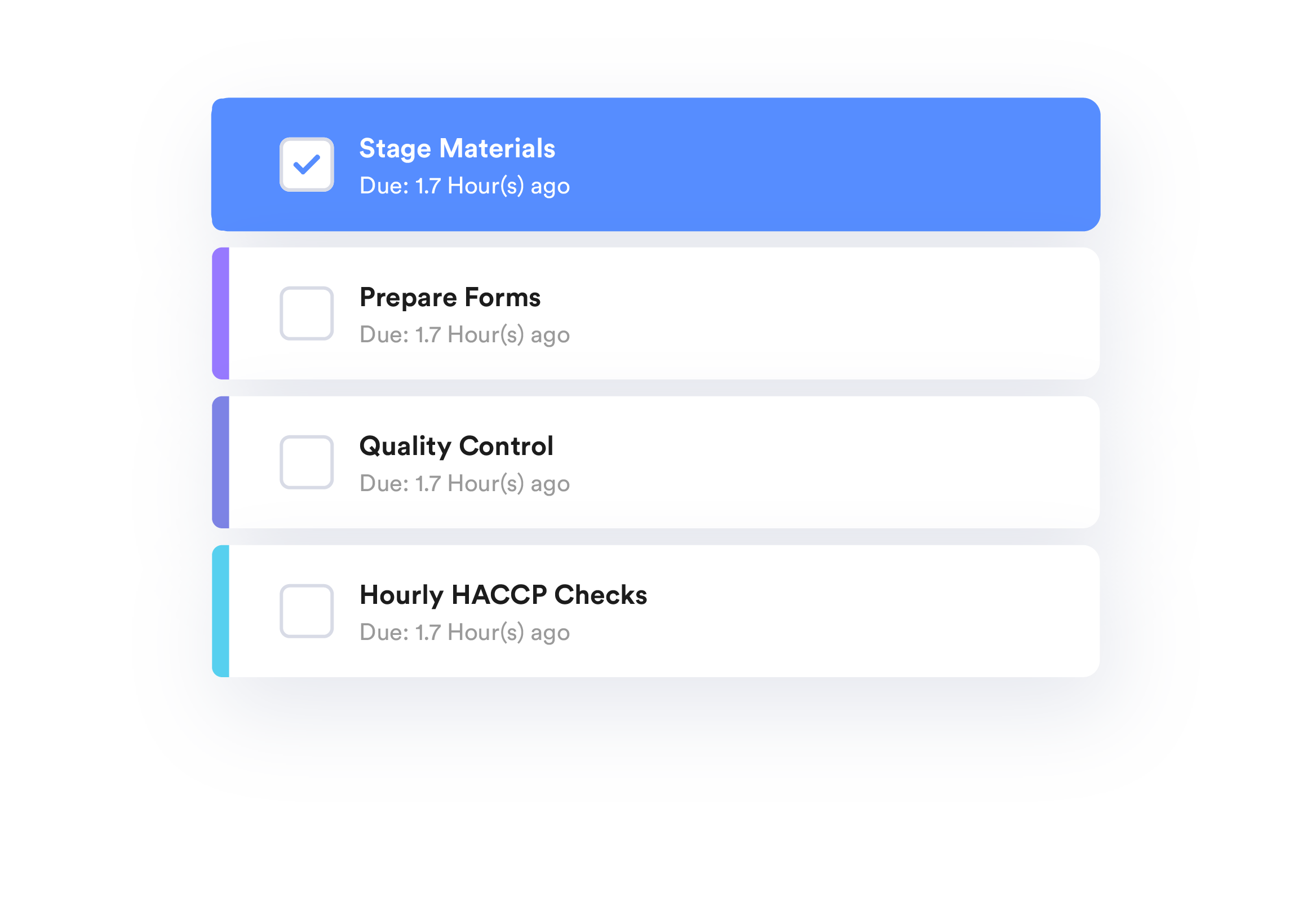 Schedule tasks using TrakSYS quality management solutions