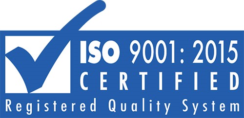 Registered ISO 9001 205 quality system logo